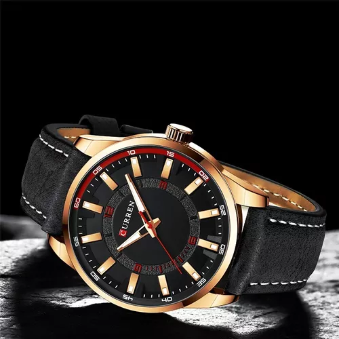 Reloj curren negro/dorado cur-40