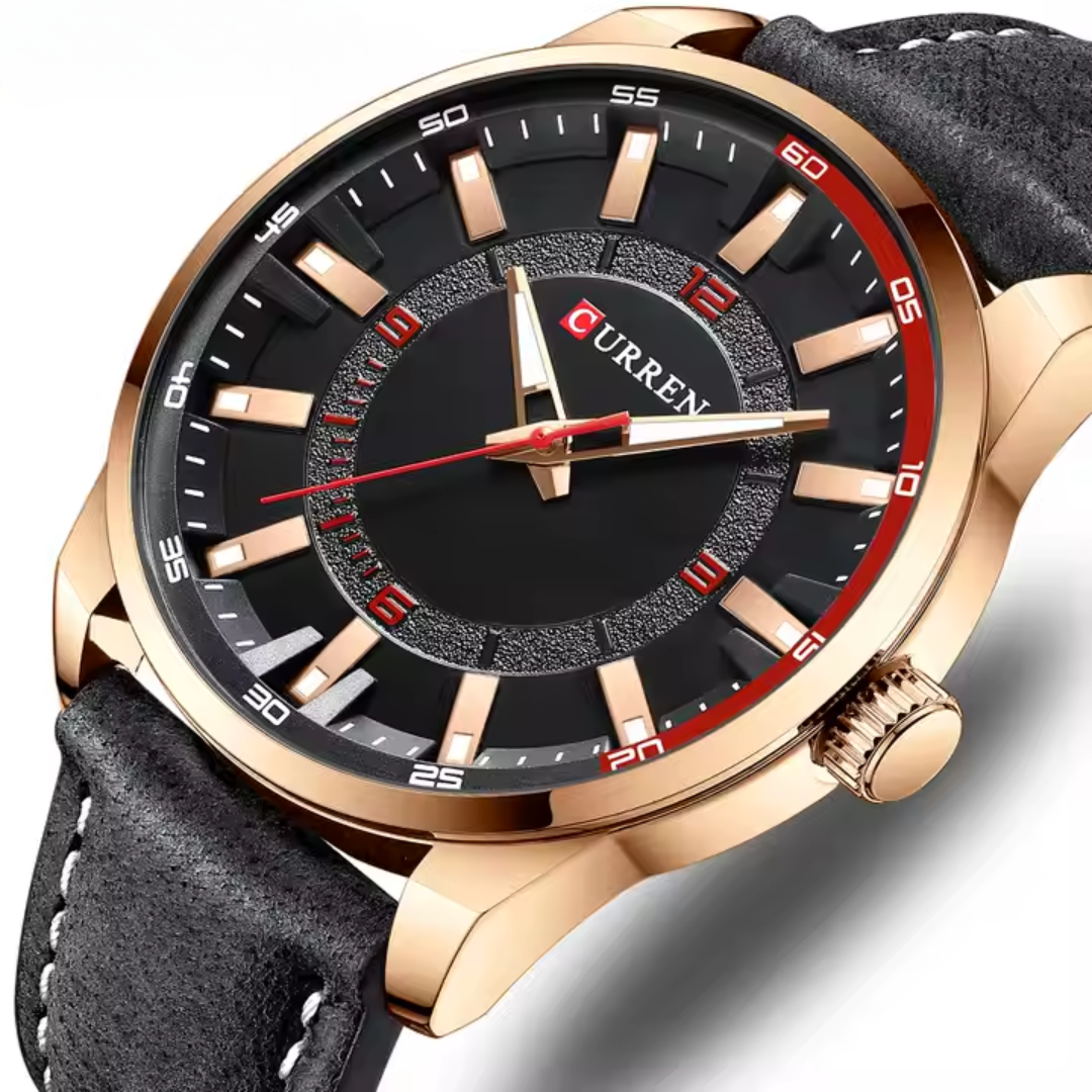 Reloj curren negro/dorado cur-40