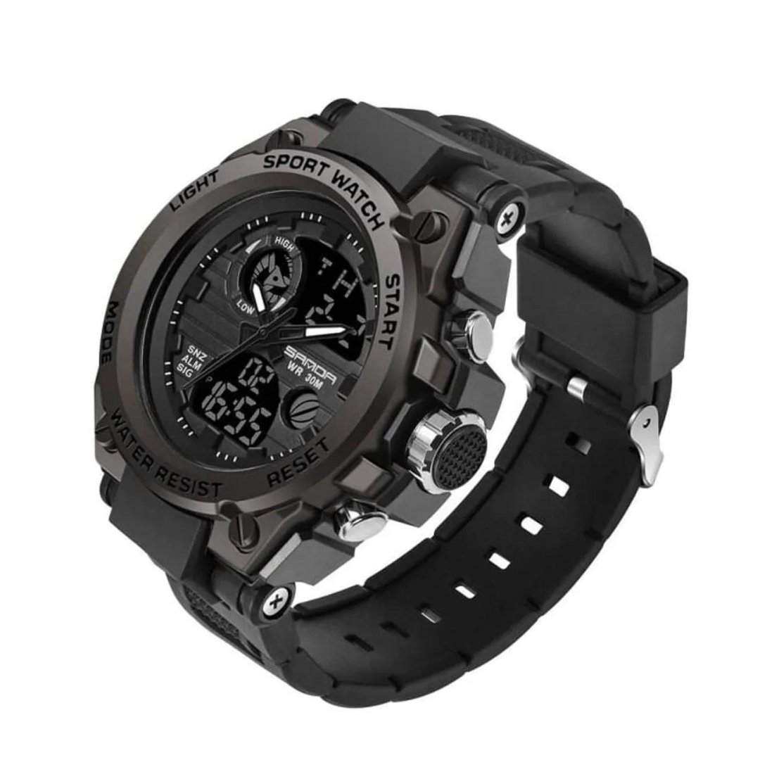 Reloj sanda negro/negro san-1