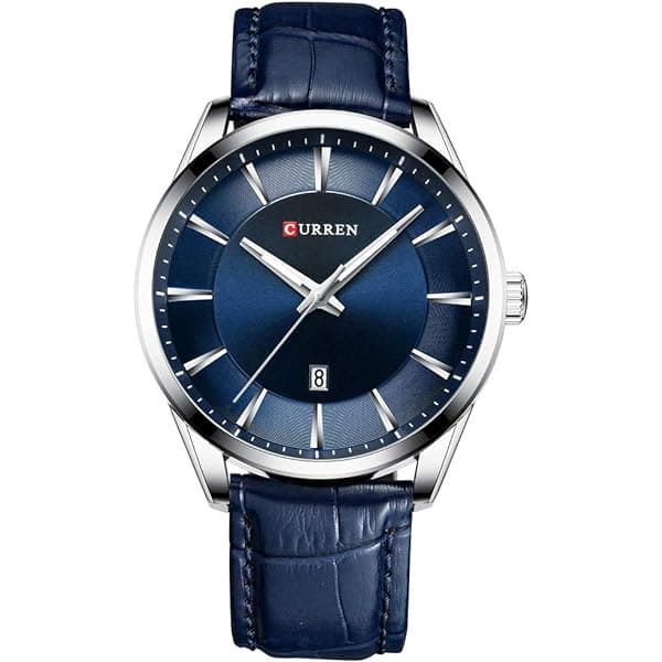 Reloj curren azul/plateado cur-26