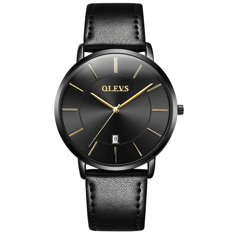 Reloj olevs negro/negro ole-11