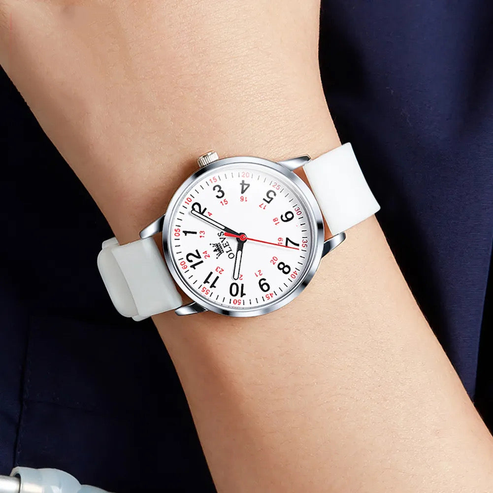 Reloj olevs blanco/blanco ole-43
