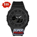 Reloj sanda verde/negro san-5