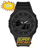 Reloj sanda verde/negro san-5