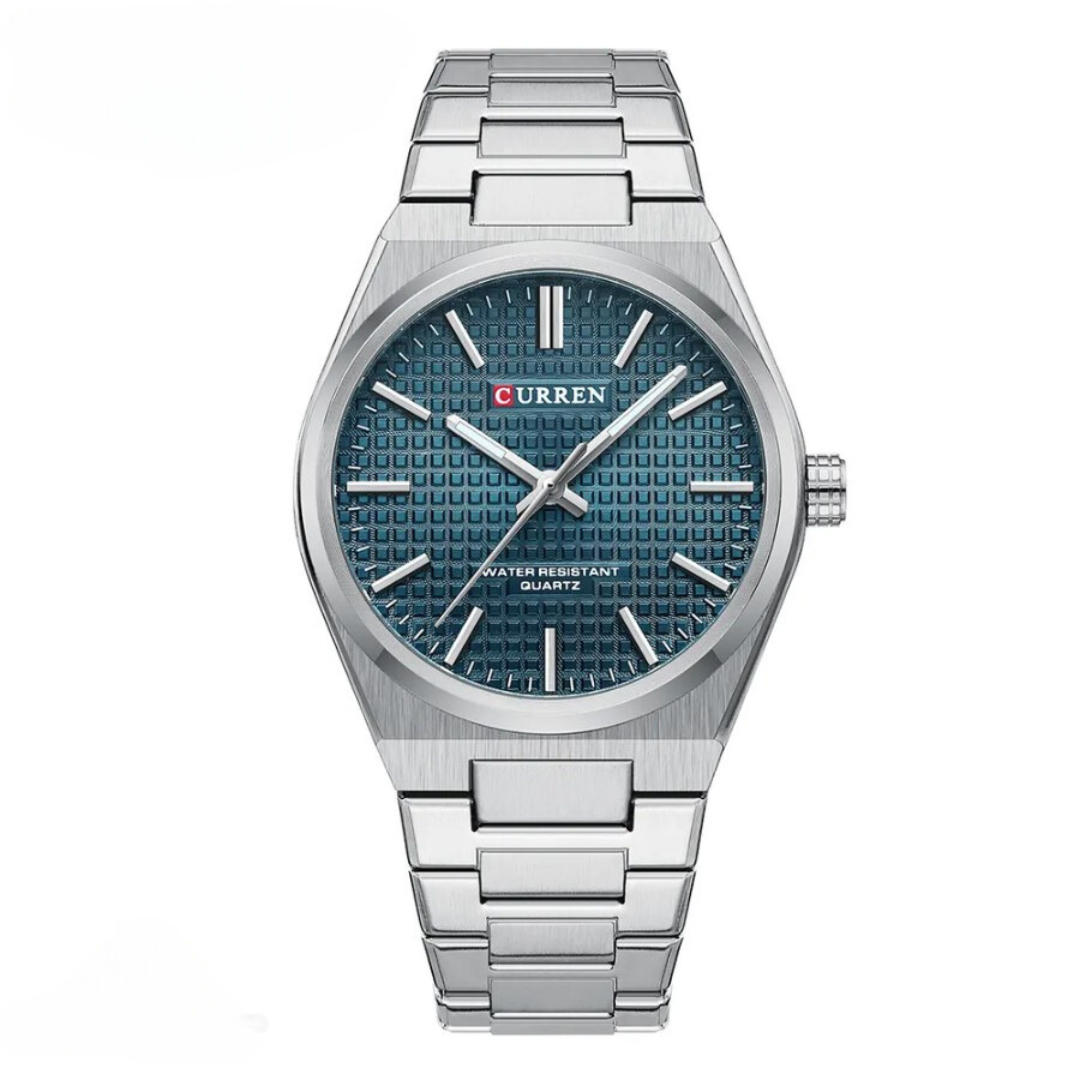 Reloj curren azul/plateado cur-38