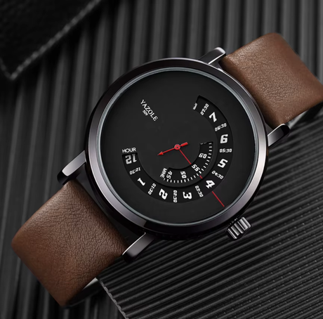 Reloj yazole cafe/negro yaz-1
