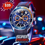 Reloj olevs azul/negro ole-14
