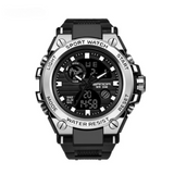 Reloj sanda negro/blanco san-2