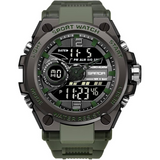 Reloj sanda verde/negro san-3