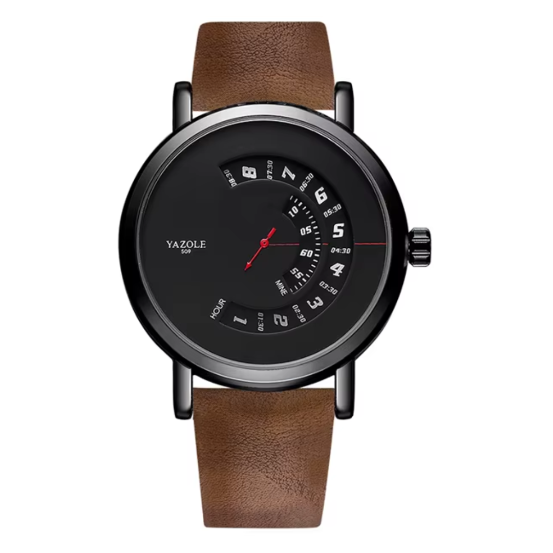 Reloj yazole cafe/negro yaz-1