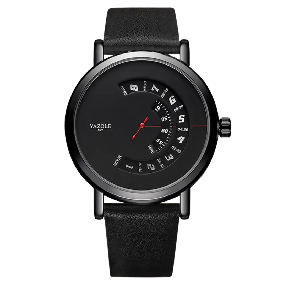 Reloj yazole negro/negro yaz-2