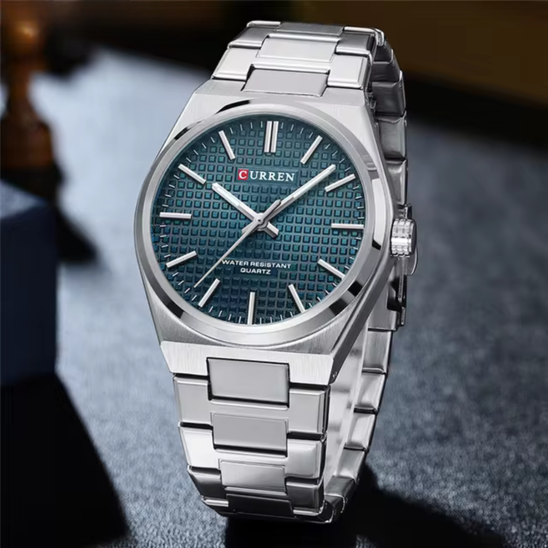 Reloj curren azul/plateado cur-38