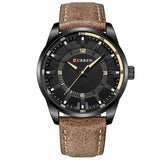 Reloj curren negro/pardo cur-19