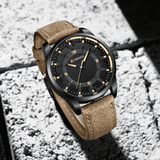 Reloj curren negro/pardo cur-19