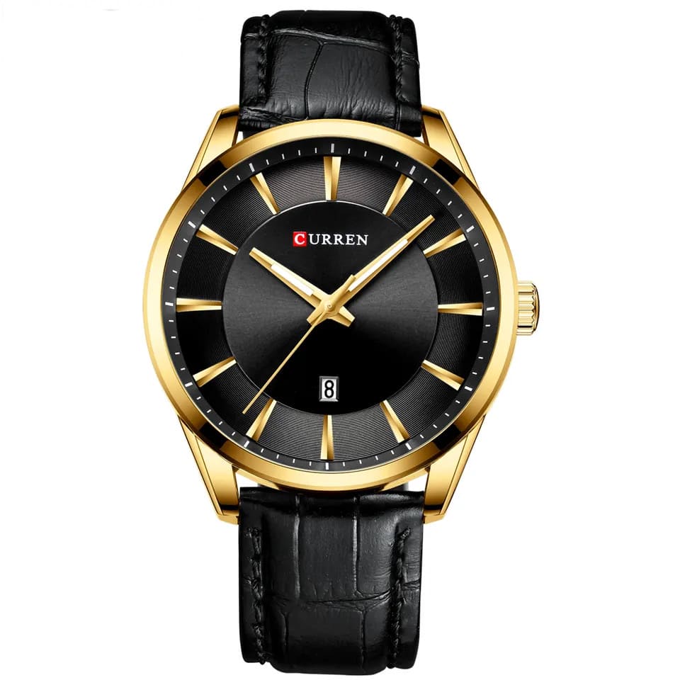 Reloj curren negro/dorado cur-28