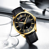 Reloj curren negro/dorado cur-28