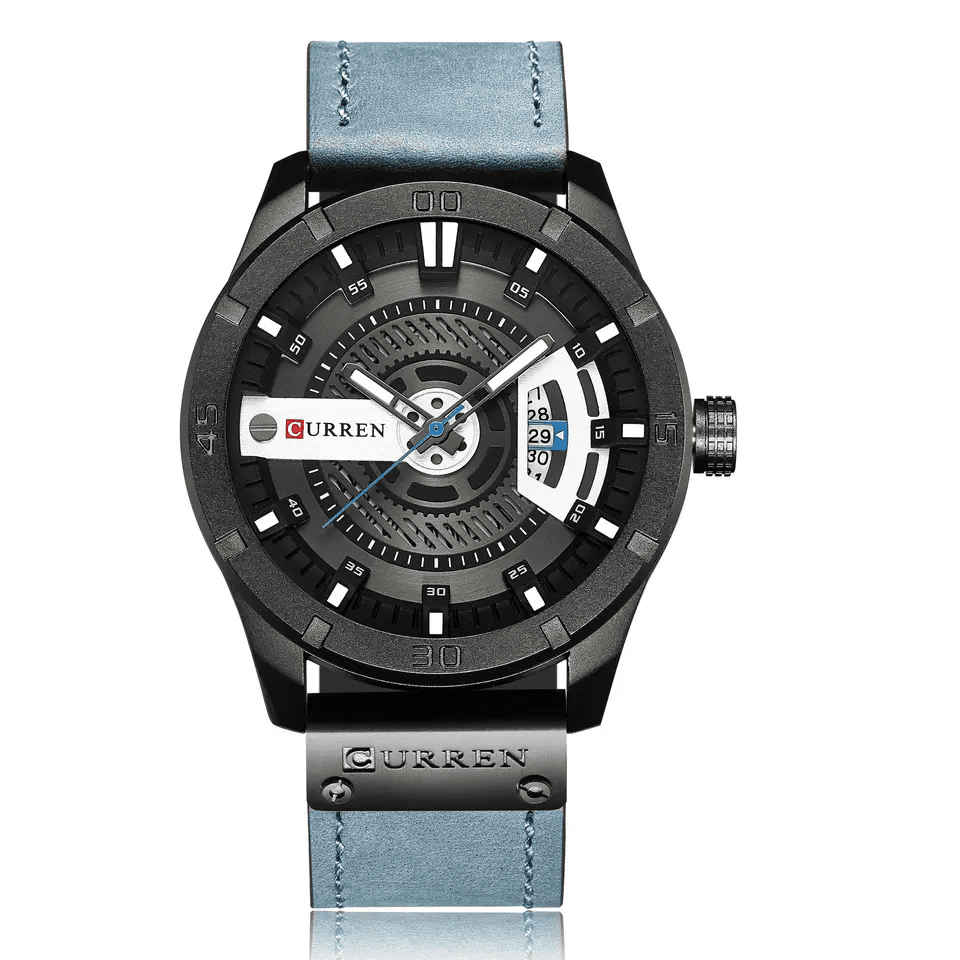 Reloj curren negro/azul cur-5