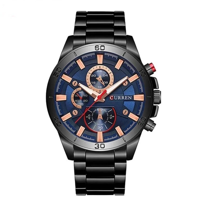 Reloj curren azul/negro cur-7