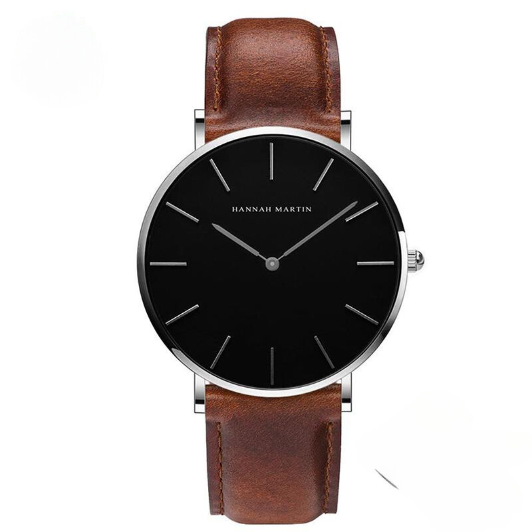 RELOJ HANNA MARTIN CAFE/NEGRO HAN-2