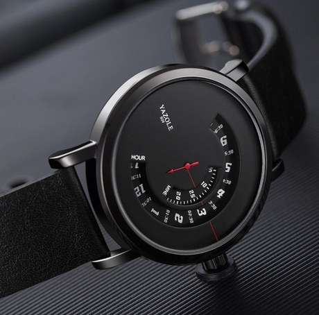 Reloj yazole negro/negro yaz-2