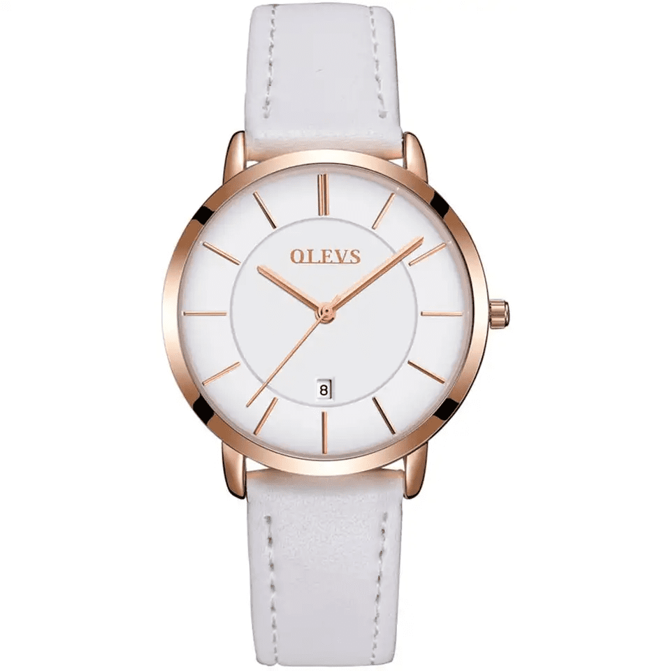 Reloj olevs blanco/blanco ole-31