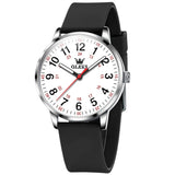 Reloj olevs blanco/negro ole-42